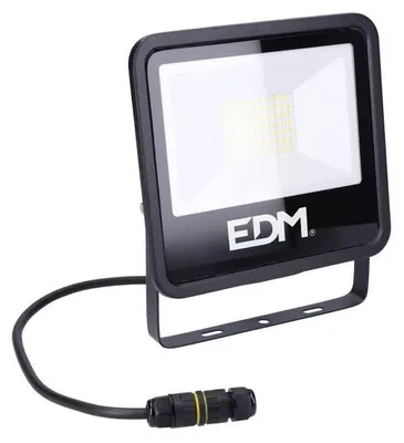LED-Spot 50 W, 4000 lm, Tageslicht 4000 K, 19,2x2,9x17,5 cm, schwarz
