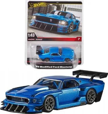 Immagine prodotto di HOT WHEELS PREMIUM 1:43 Ford Mustang modificata del '69
