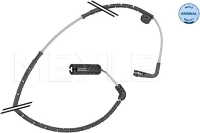 Produktbild von MEYLE 53-14 000 0005 Warnkontakt Bremsbelagverschleiß Hinten für LAND ROVER Range Rover III (L322)