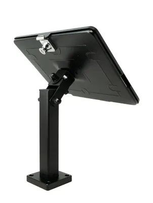 Produktbild von SYSTEM-S Tisch Halterung abschließbar 360° für Microsoft Surface Pro 11 10 9 13.0" in Schwarz