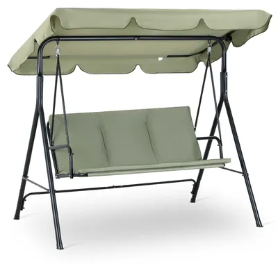 Immagine prodotto di Strattore Hollywoodschaukel Gartenschaukel / Gartenliege 175 x 110 x 153 cm - Grün