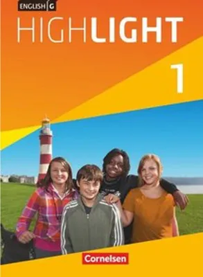 Immagine prodotto di English G Highlight 01: 5. Schuljahr. Schülerbuch Hauptschule