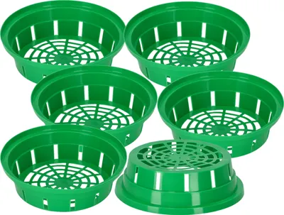 Produktbild von KOTARBAU 6er Set Zwiebelkörbe 200mm Pflanzkorb Blumenzwiebeln Pflanzschale Robuste
