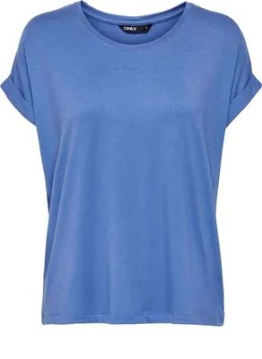 Image de T-shirt Only 15106662-BLUE pour Femme