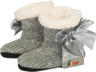 Produktbild von Hausschuhe Mädchen Baby Knöchel Stiefel Stiefeletten Homewear CIOCCA  Artikel 2/382A, 2-31/32, Poliestere 100%