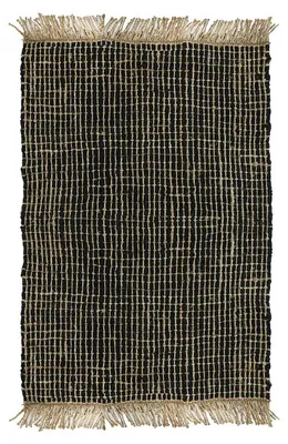 Produktbild von Pomax Joot Teppich, Schwarz, L 120 x B 180 cm