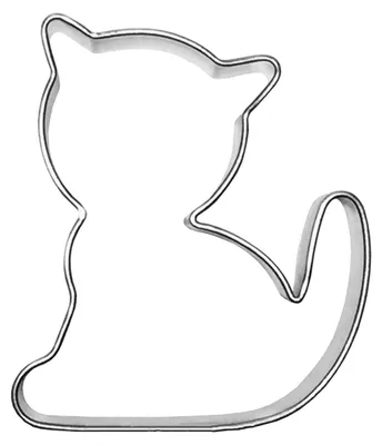 Produktbild von EkoForemki Ausstecher sitzende Katze für Plätzchen & Kekse