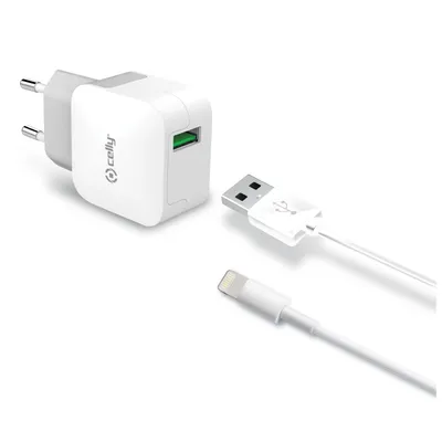 Produktbild von Netzlader MFI USB 2,4 A weiß