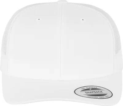 Image de Flexfit - Casquette camionneur homme/femme unie BC5335 (Taille unique) (Blanc)