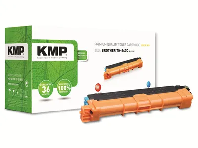 Produktbild von KMP B-T110X Toner cyan kompatibel mit Brother TN-247 C