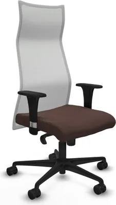Image de Chaise de bureau Piqueras y Crespo B1C036N marron foncé