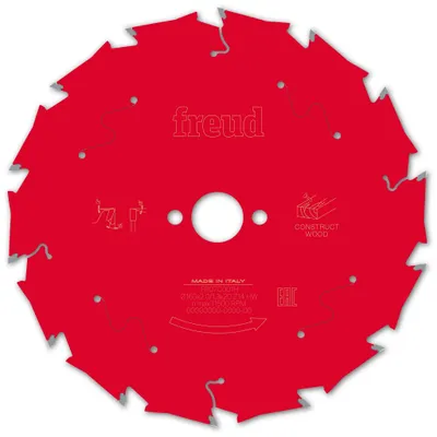 Image de Lame pour scie circulaire portative FREUD - Ø165 2/1,3 AL20 Z14 BA 18° - F03FS09789 -FR07C001H