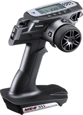 Produktbild von SANWA MX-6 DRY 1x RX-391W(waterproof Empfänger)/ohne Servos/TX/RX SAN101A32571A