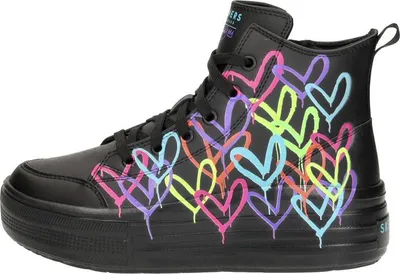 Image de Skechers Hyperlift Veterschoen hoog - Zwart - Maat 38
