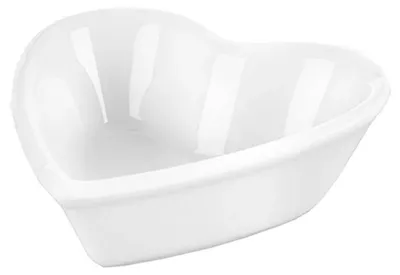 Zdjęcie produktu dla Zestaw 4 porcelanowych miseczek na przekąski - 7,5 cm - 35 ml - białe