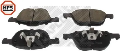 Produktbild von MAPCO 6709HPS Bremsbeläge Satz Vorne für FORD FOCUS III Turnier Kuga Mk2 (DM2) Focus II Schrägheck (DA, HCP, DP) Focus II Kombi (DA, FFS, DS)
