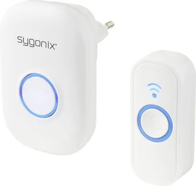 Produktbild von Sygonix SY-5225386 Funkklingel Komplett-Set mit Blitzlicht