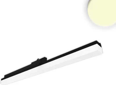 Produktbild von ISOLED 3-PH Linearleuchte 600mm, 20W, 110°, schwarz matt, 3000K