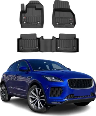 Obrázek produktu pro 2017-2025 Jaguar E-Pace Podlahové rohože TPE černé 3 ks
