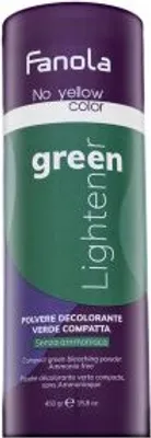 Produktbild von Fanola No Yellow Color Compact Green Bleaching Powder Puder zur Haaraufhellung 450 g