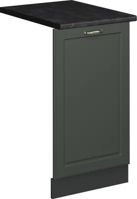 Produktbild von Geschirrspülblende Vicco Fame-Line Grün-Gold Landhaus 45 cm , AP Anthrazit, Model 55312