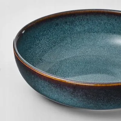 Produktbild von IKEA GLADELIG Auflaufform Blau Keramik 20 cm