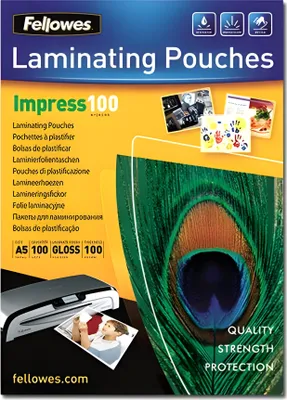 Image de Fellowes 5351002 Pochette à plastifier 100 pcs(s)