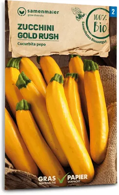 Produktbild von Zucchini, Gold Rush | Zucchinisamen von Samen Maier