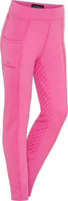 Produktbild von Equipage Kinder Winter Reitleggings Sophia phlox pink rosa Fullgrip, Größe:152