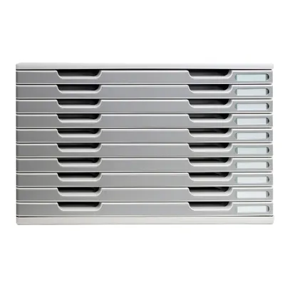 Immagine prodotto di EXACOMPTA Cassettiera MODULO A3, 10 cassetti, grigio pietra