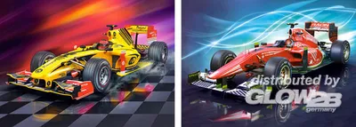 Produktbild von Castorland Racing Cars 2x Puzzle(165+300)Teile   B-021123
