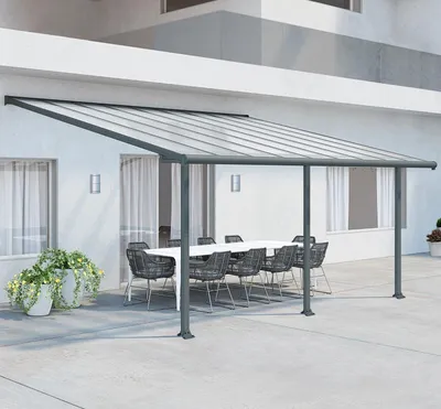Obrázek produktu pro Palram - Canopia Olympia zastřešení terasy antracit 739x295x305cm