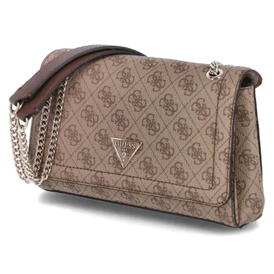 Produktbild von Guess Damen Schultertasche/ Umhängetasche NOELLE Beige Kunstleder -