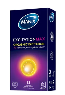 Produktbild von MANIX Excitation Max 12 St.