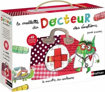 Produktbild von Nathan Le coffret du Docteur des émotions, 3 Jahr(e), Karton, Holz
