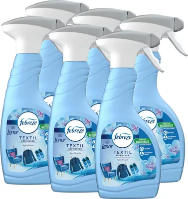 Produktbild von Febreze Textilerfrischer Lenor Aprilfrisch 500ml - Textilspray (6er Pack)