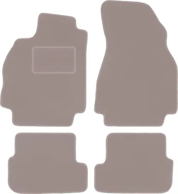 Produktbild von Beige Veloursmatten für: Renault Megane II Fließheck (2002-2008)