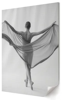 Produktbild von Ballettschönheit- Kunstdruck A2 (42x59 cm) - Klassisch, romantisch- Wandbild für Wohnzimmer Schlafzimmer & Flur, Modernes Poster Wanddeko, Ungerahmt