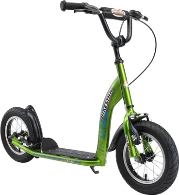 Produktbild von BIKESTAR Tretroller Kinderroller ab 6 - 7 Jahre | 12 Zoll Sport Edition | Grün