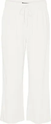 Immagine prodotto di Vero Moda Linea Cropped Pantaloni in misto lino Bianco M / 32 Donna Bianco M