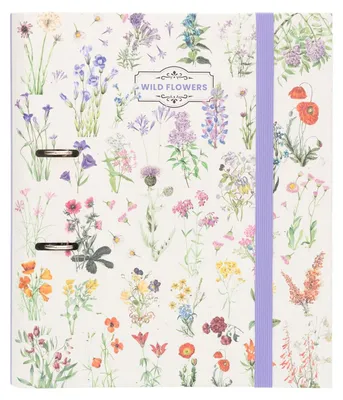 Produktbild von Grupo Erik Wild Flowers Ringordner A4 2 Ringe Premium