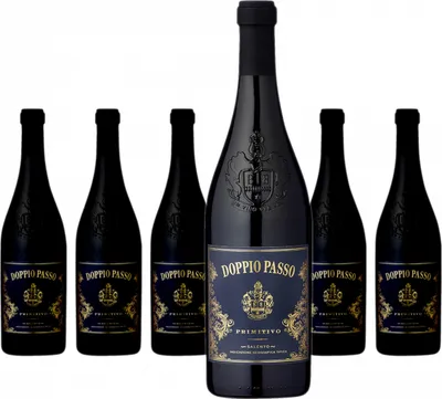 Produktbild von 6 x Doppio Passo Primitivo Blue Label – 2020