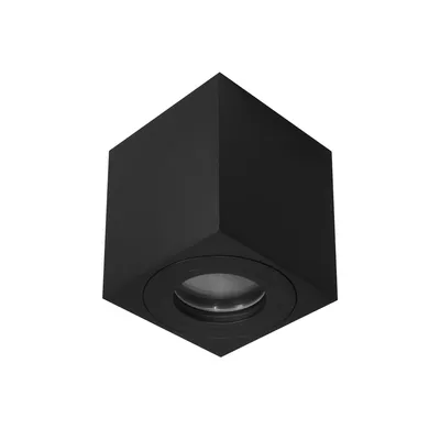 Obrázek produktu pro Hermetické koupelnové stropní svítidlo LARKS Černé IP44 GU10 220-240V černé EDO777862 EDO Solutions
