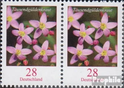 Produktbild von Briefmarken BRD (BR.Deutschland) 2014 Mi 3088wP waagerechtes Paar (kompl.Ausg.) postfrisch Freimarke: Blumen