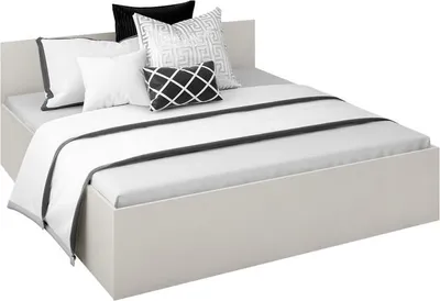 Zdjęcie produktu dla Kondela Łóżko małżeńskie z metalowym stelażem Doli 180x200 cm - kaszmir
