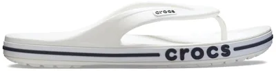 Produktbild von Crocs Uni Erwachsene Bayaband Flip Flip, White/Navy, 48/49 EU