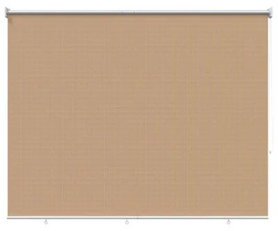 Produktbild von vidaXL Außenrollo 185 (B)x140 (H) cm Beige