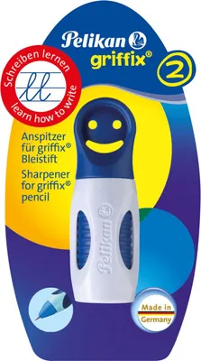 Zdjęcie produktu dla Pelikan Griffix, Niebieski, Biały, Plastik, 2 mm, Blister, Niemcy