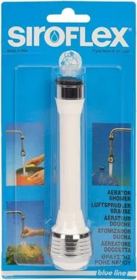 Image de Siroflex Embout de robinet flexible mâle - Blanc