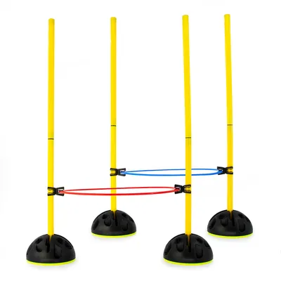 Produktbild von Kawanyo Agility Basic-Kombi mit 2 Reifen, 60cm Ø - rot/blau